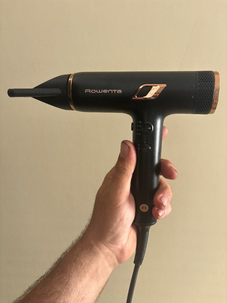 ROWENTA MAESTRIA NANO NOIR HY8310F0 - HAARDROGER, Elektronische apparatuur, Ophalen of Verzenden, Zo goed als nieuw, Haarverzorging