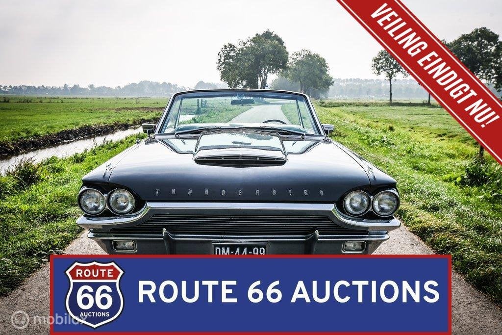 Ford Thunderbird | 1964 | Route 66 Auctions, Autos, Achat, Entreprise, Boîte manuelle, Autre carrosserie