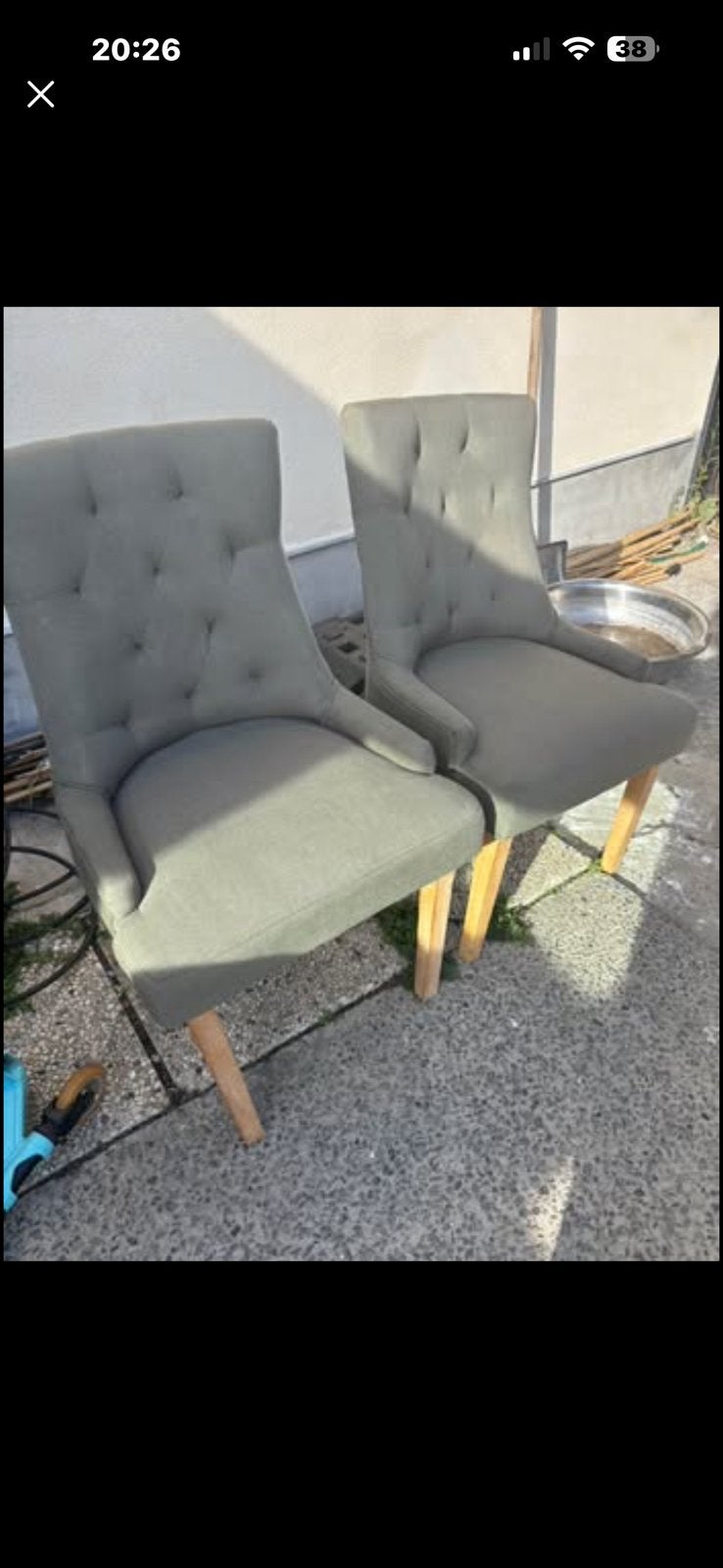 6 chaises de salle a manger, Maison & Meubles, Enlèvement, Comme neuf