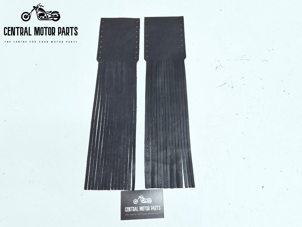 Poignée en cuir à franges 10x43cm, Motos, Pièces | Harley-Davidson, Neuf, Enlèvement ou Envoi