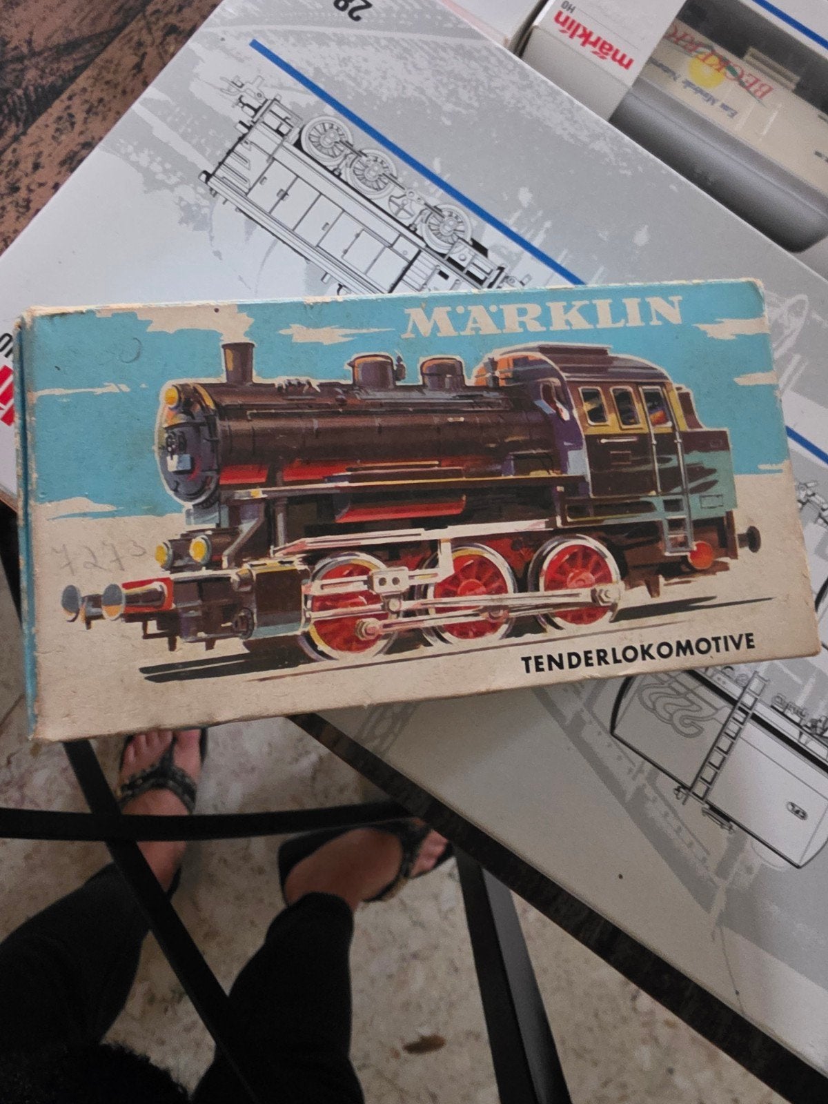 loco marklin 3000, Enlèvement