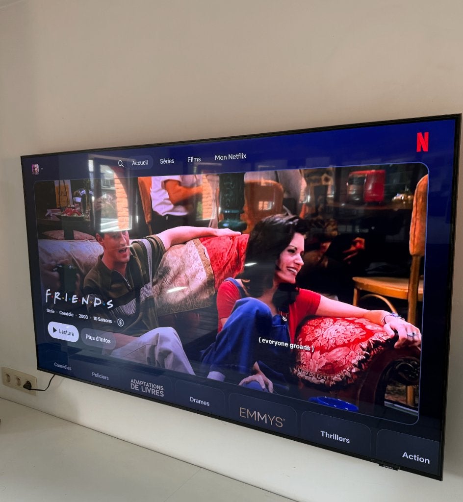 Télévision samsung 65 pouces, TV, Hi-fi & Vidéo, Télévisions, QLED, Enlèvement, Utilisé, 4k (UHD)