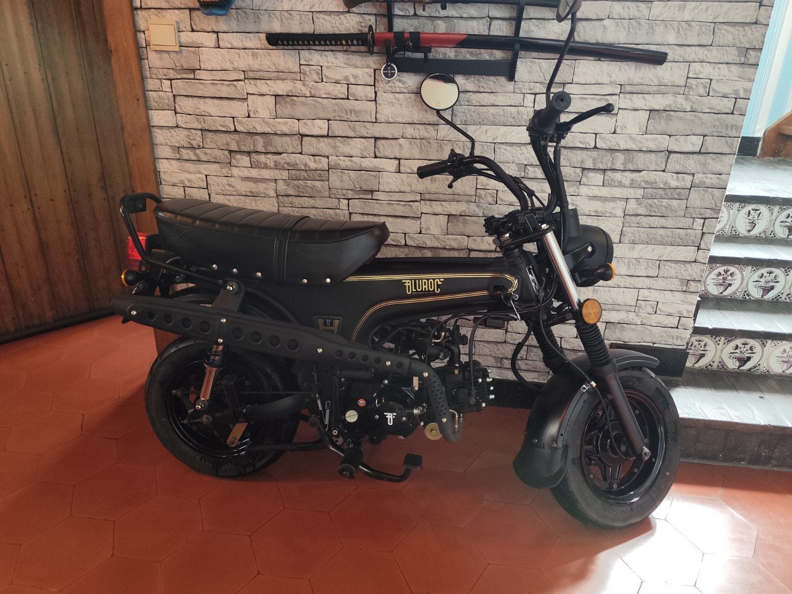 Bluroc Heritage Dax 50cc a classe 900km en parfait état, Vélos & Vélomoteurs, Vélomoteurs & Scooters bridés, Enlèvement