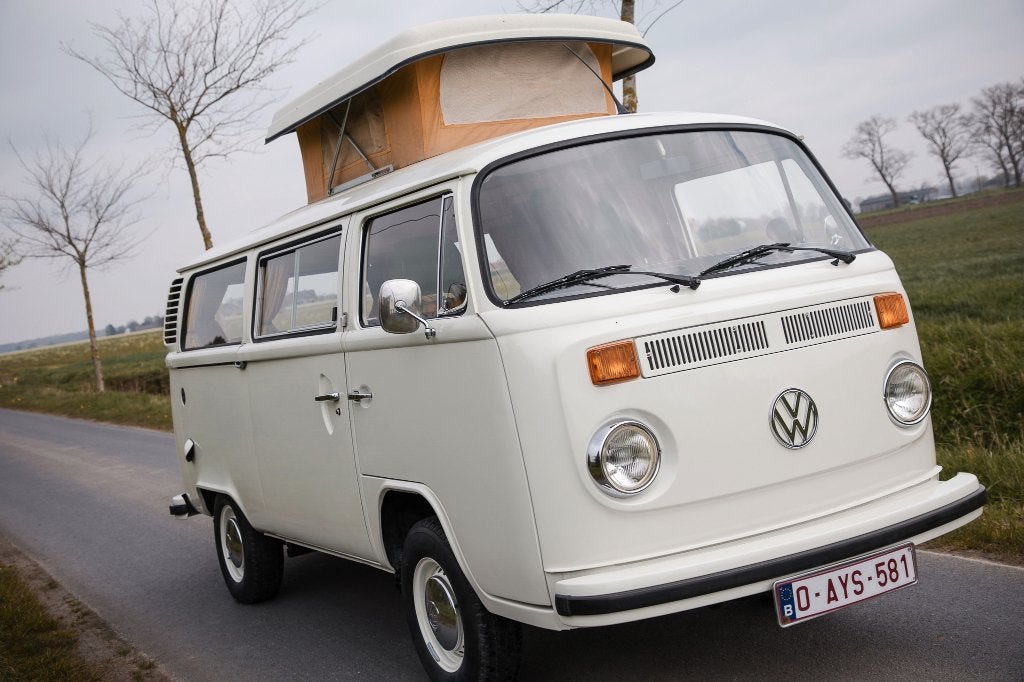 1979 Volkswagen T2 Westfalia Camper, Auto's, Achterwielaandrijving, 4 cilinders, Wit, Overige kleuren