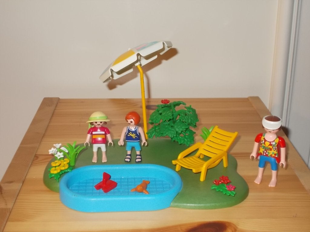 Piscine pour enfants Playmobil, Enfants & Bébés, Enlèvement ou Envoi, Comme neuf, Kit complet, Autres types