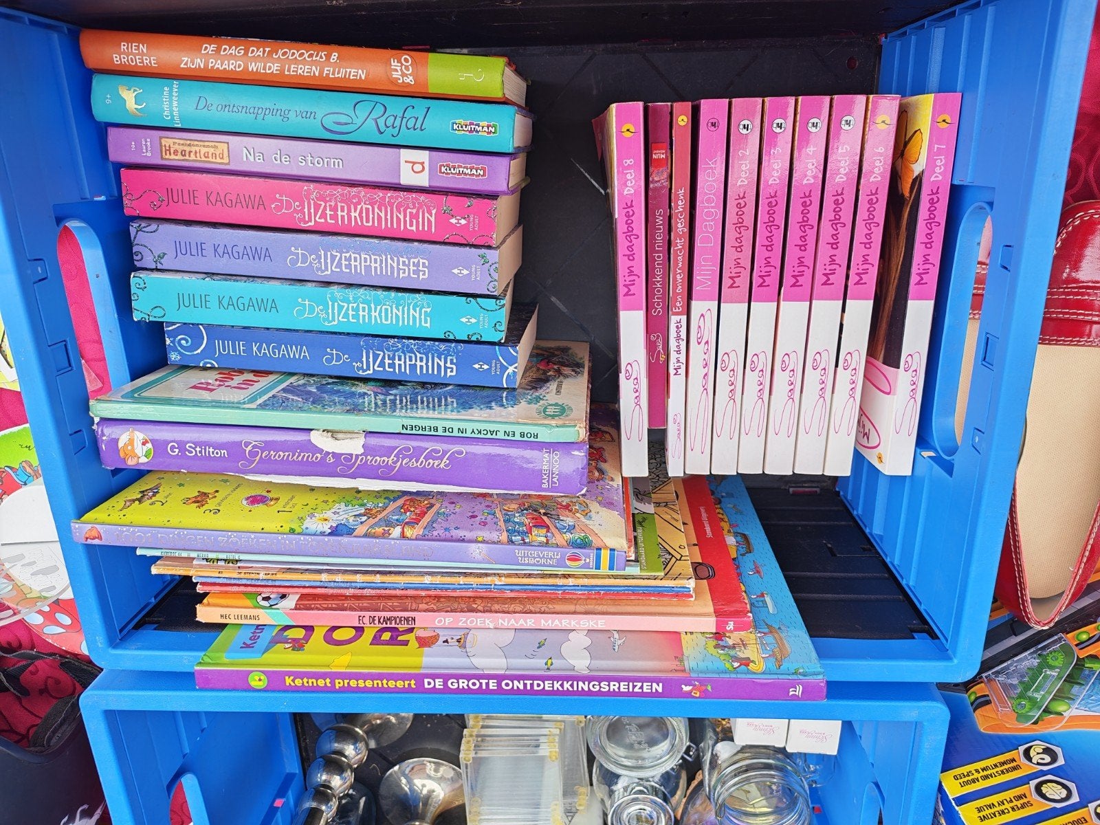 Leesboeken, Boeken, Ophalen