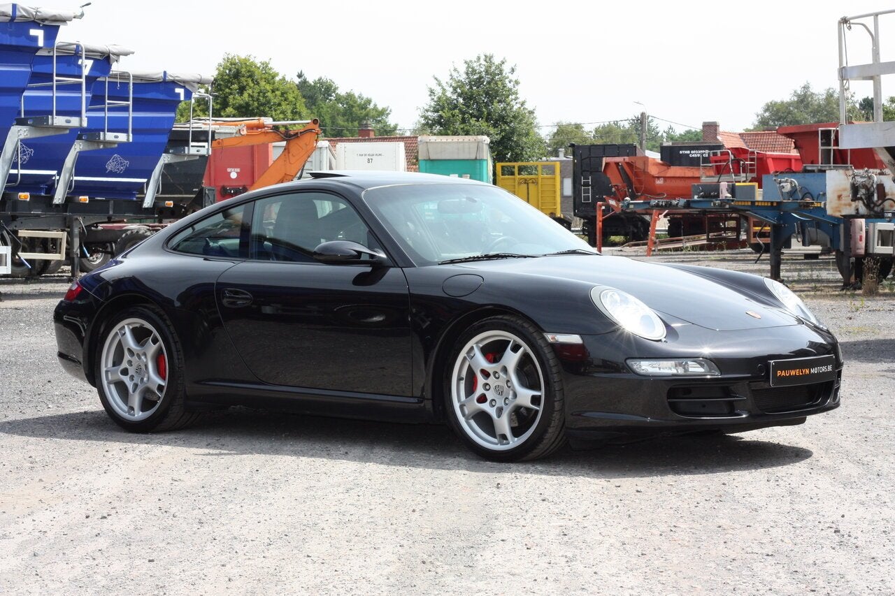 Porsche 997 3.8 CARRERA S / TIPTRONIC / OPEN DAK, Auto's, 4 zetels, Zwart, 283 g/km, Euro 4