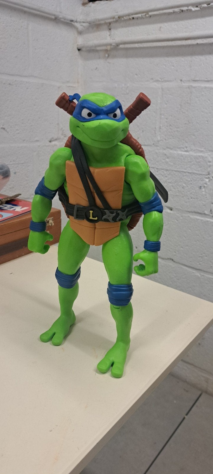 Ninja Turles movie Leonardo 30cm, Kinderen en Baby's, Speelgoed | Actiefiguren, Ophalen of Verzenden, Zo goed als nieuw