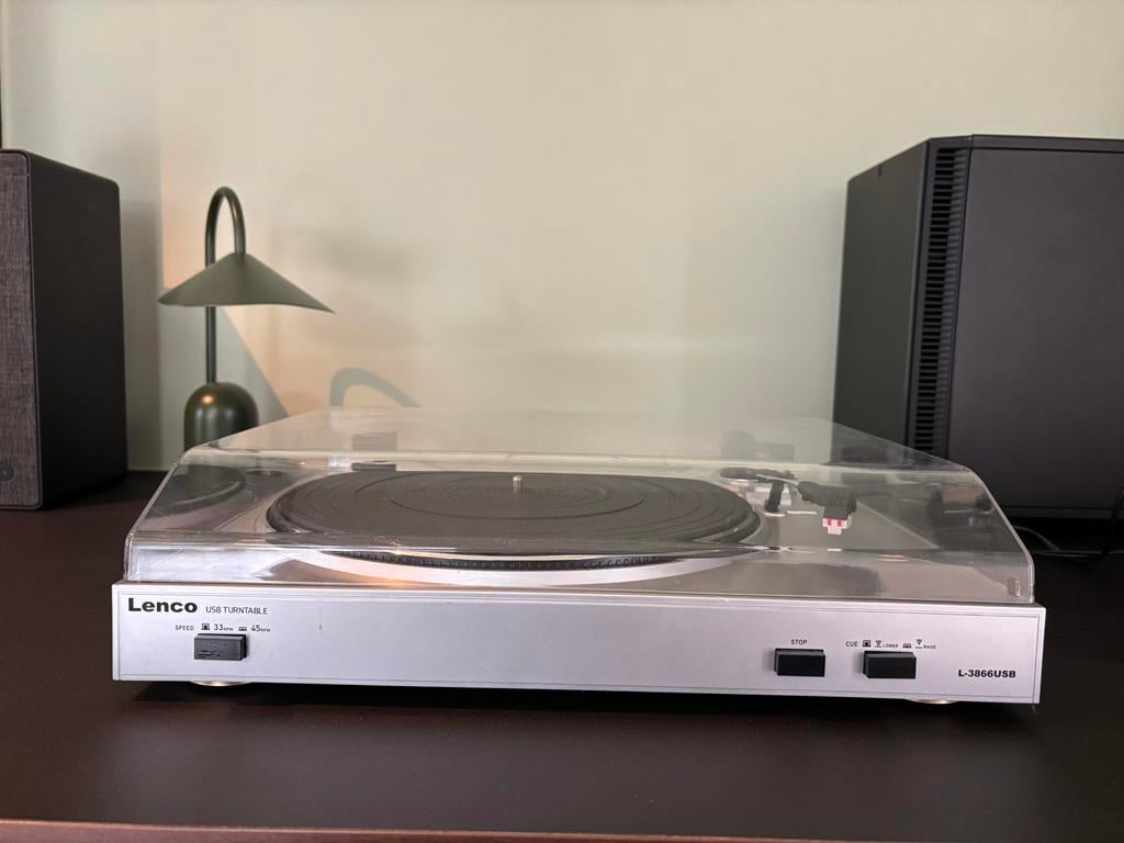 Lenco USB platenspeler l-3866, Enlèvement, Comme neuf, Tourne-disque