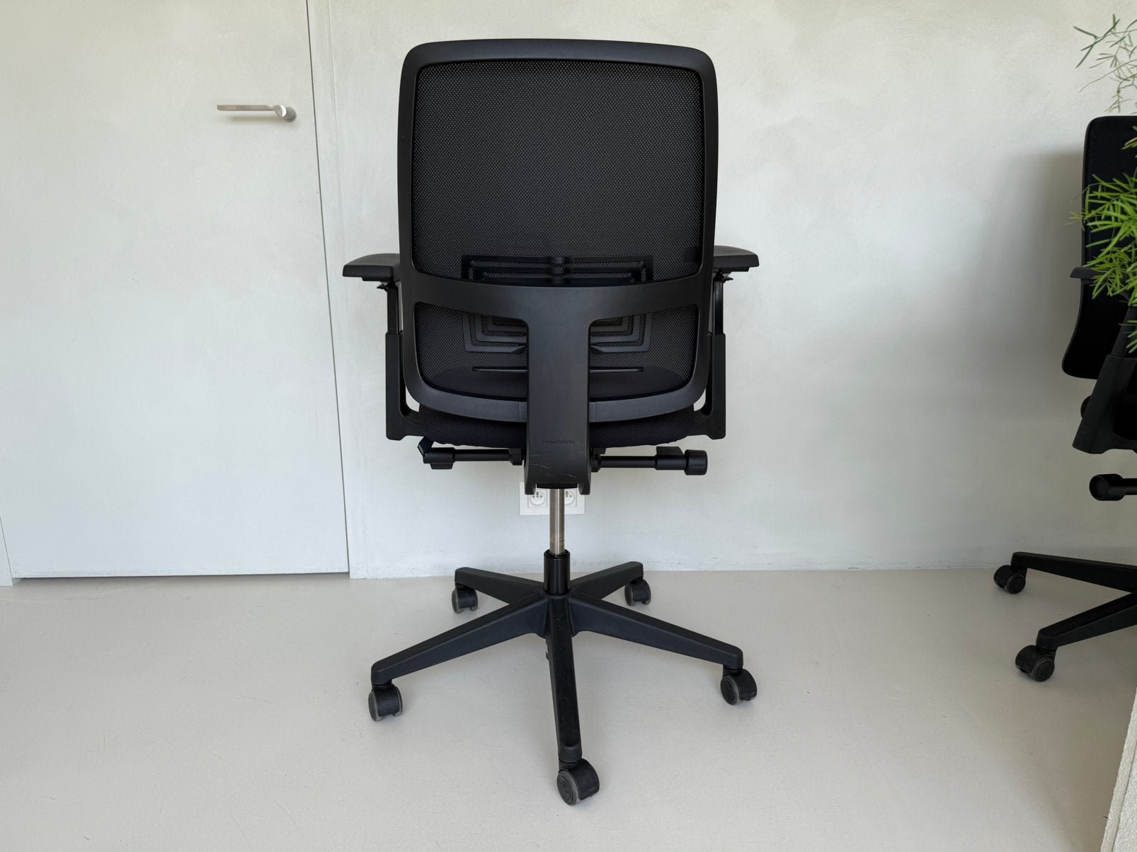 Haworth Comforto Lively ergonomische bureaustoel zwart, Ophalen, Gebruikt, Zwart, Bureaustoel