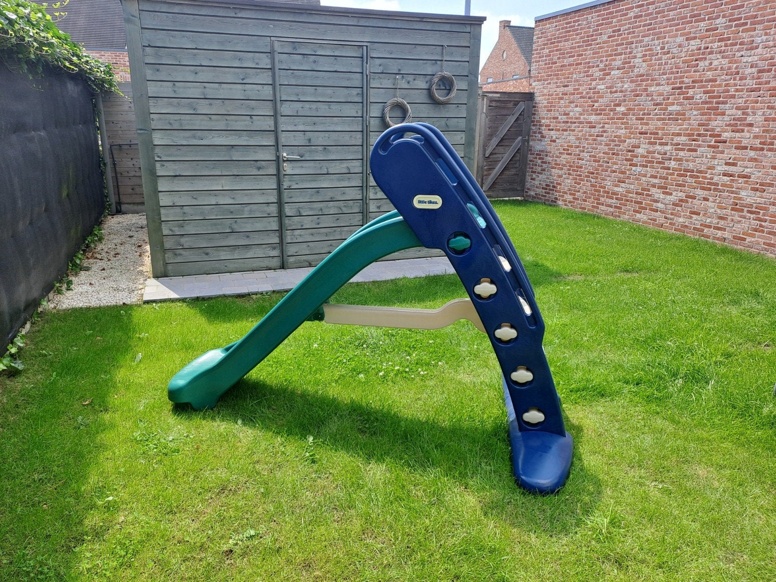 Glijbaan little takes, Ophalen, Glijbaan