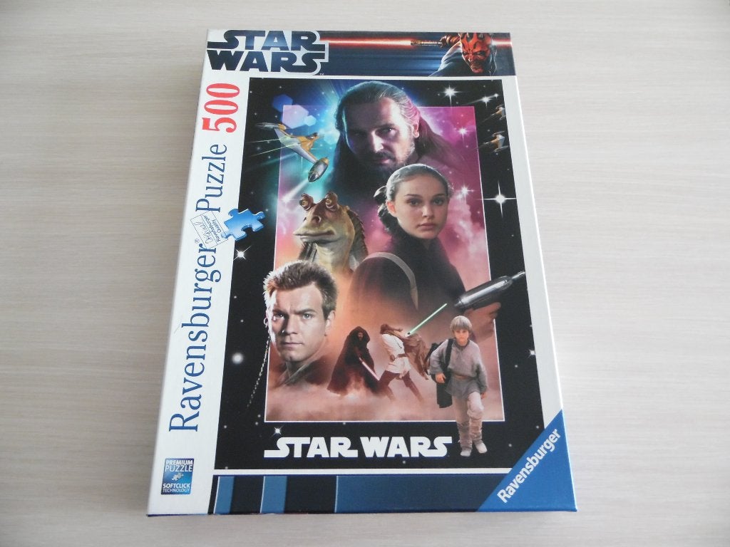 PUZZLE STAR WARS LA MENACE FANTÔME   500 PIÈCES, Hobby & Loisirs créatifs, Sport cérébral & Puzzles, Comme neuf, Puzzle, 500 à 1500 pièces