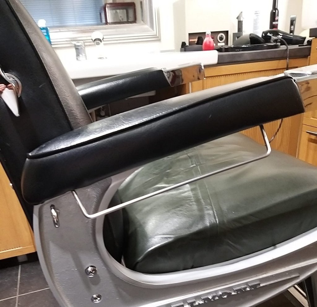 fauteuil de coiffure, Enlèvement, Utilisé