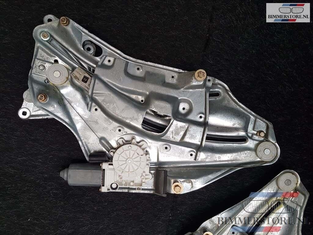 Raammechaniek met motor rechts achter BMW E46 cabrio 5137822, -, Utilisé, -, Enlèvement ou Envoi