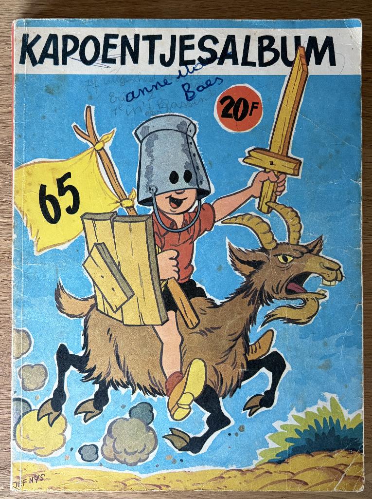 Kapoentjes Album 65 - 1e dr (1964) Strip, Boeken, Stripverhalen, Eén stripboek, Ophalen of Verzenden, Gelezen