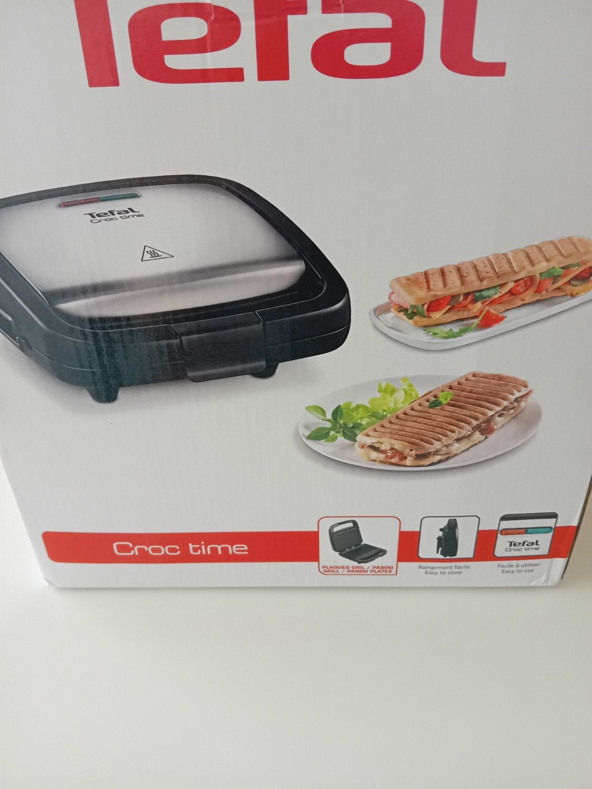 Tefal SM193D, Enlèvement