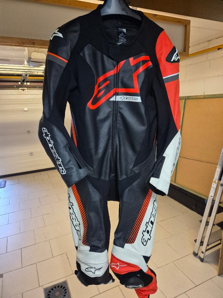Combinaison Moto Cuir 1 pièce-Alpinestars GP Force Phantom, Seconde main, Enlèvement, Alpinestars, Combinaison
