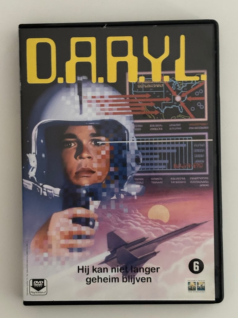 DVD D.A.R.Y.L. (1985) sci-fi cult classic, Cd's en Dvd's, Ophalen of Verzenden, Engels, Nederlands