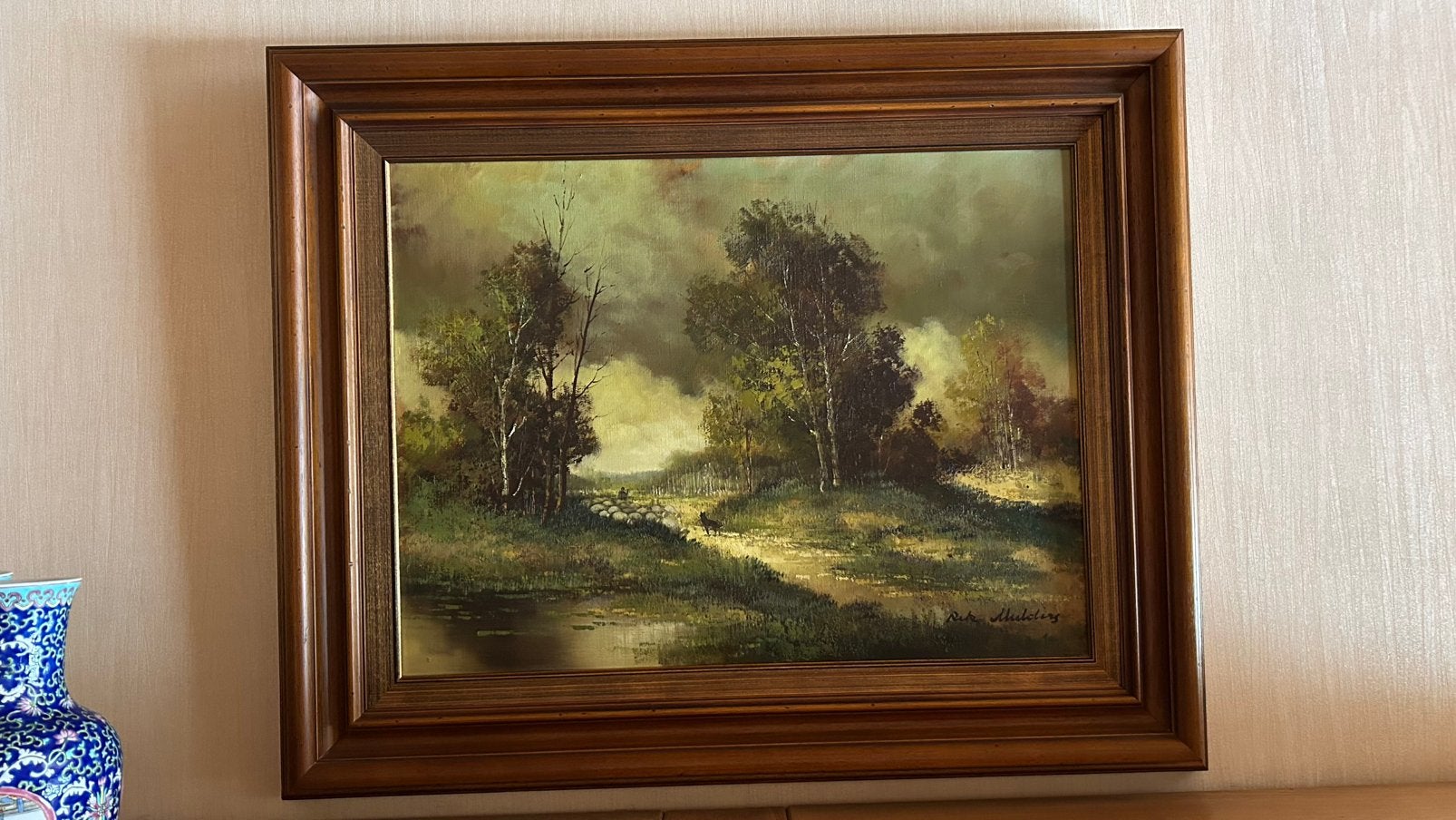 Rik Mulders Schilderij, Antiek en Kunst, Ophalen