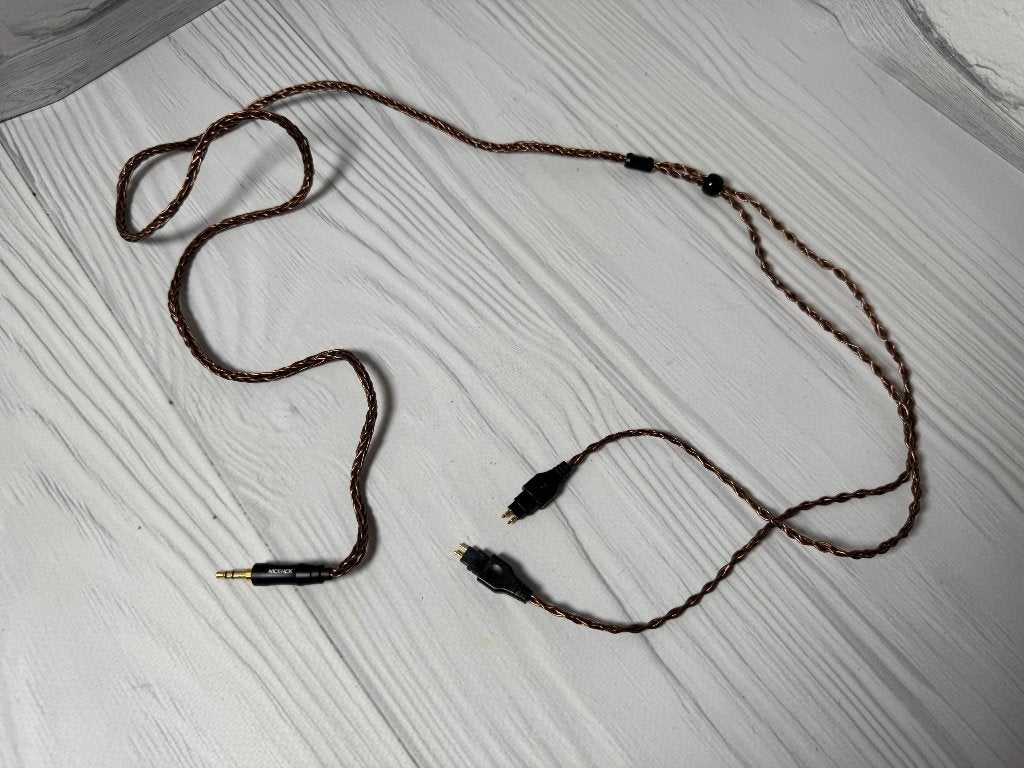 Fostex hoofdtelefoonkabel - Muzikale audiokabel, TV, Hi-fi & Vidéo, Enlèvement, Comme neuf, Moins de 2 mètres, Autres câbles