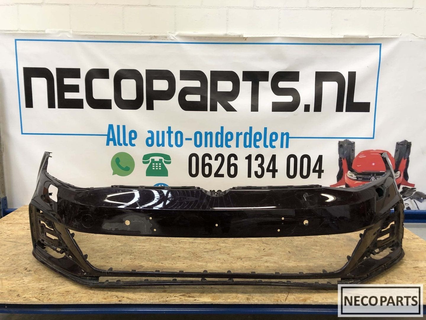 golf 7 GTE facelift voorbumper 4xpdc kls 5GE807221D, Gebruikt, -, -, Ophalen of Verzenden