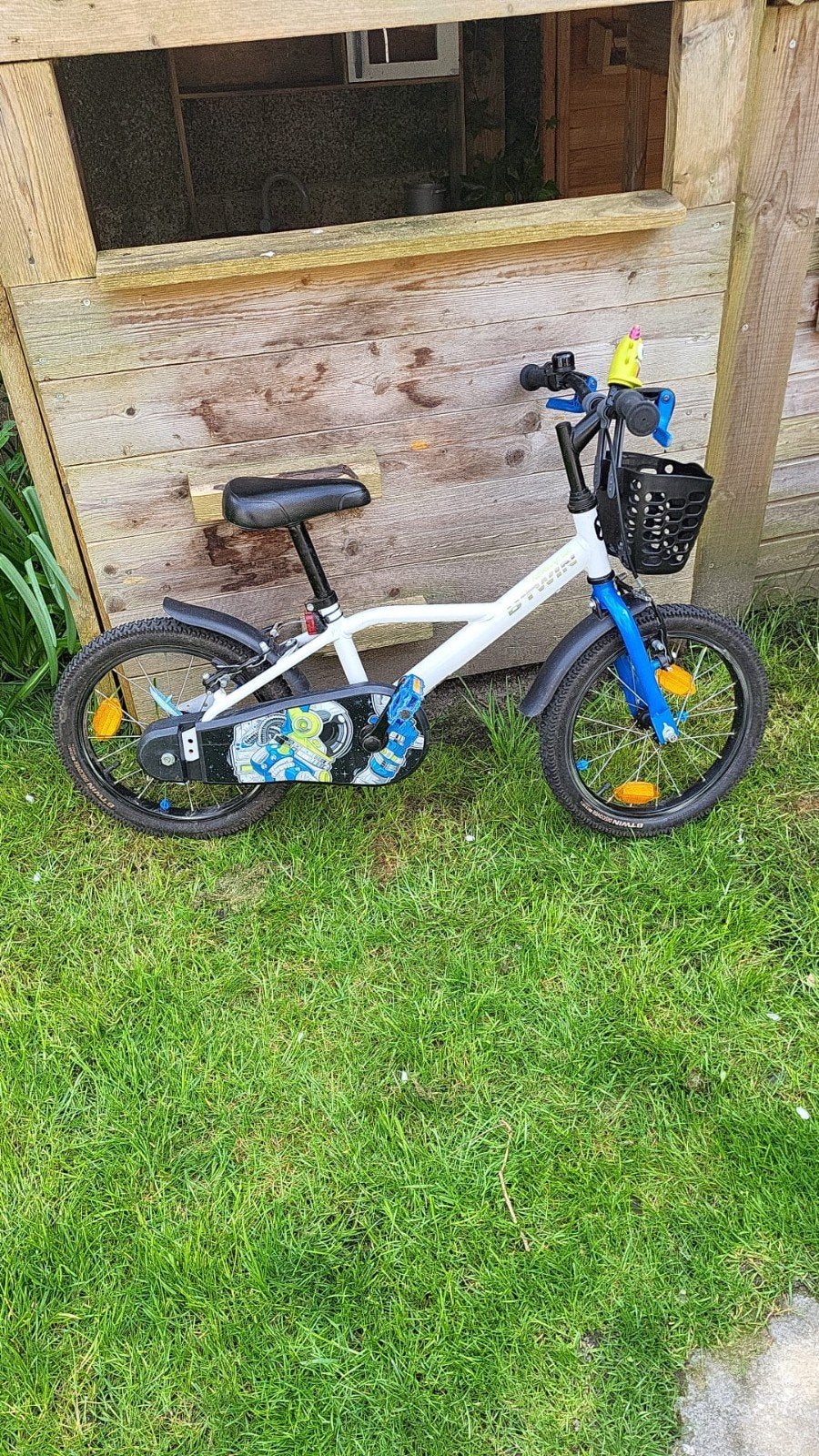 Jongensfiets btwin 14 inch, Fietsen en Brommers, Ophalen