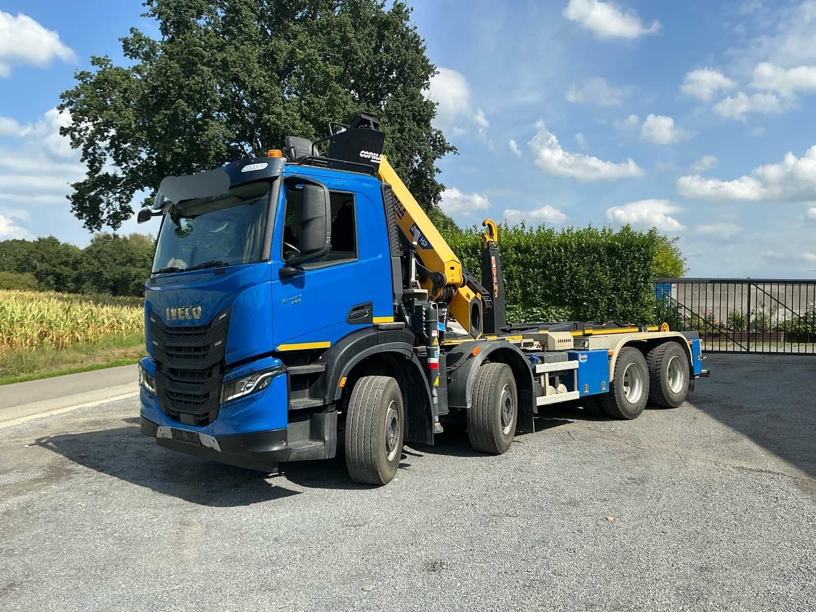 Camion Iveco X-Way 460 2024 avec système de conteneurs MEC, Autos, Achat, Euro 6, Entreprise, Iveco