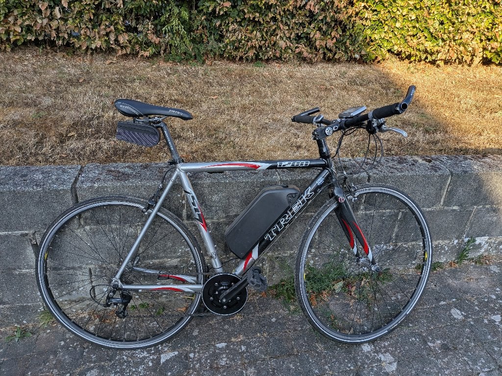 Vélo de course Trek 1200 éléctrifié, Autres marques, Moins de 10 vitesses, Enlèvement, 53 à 57 cm