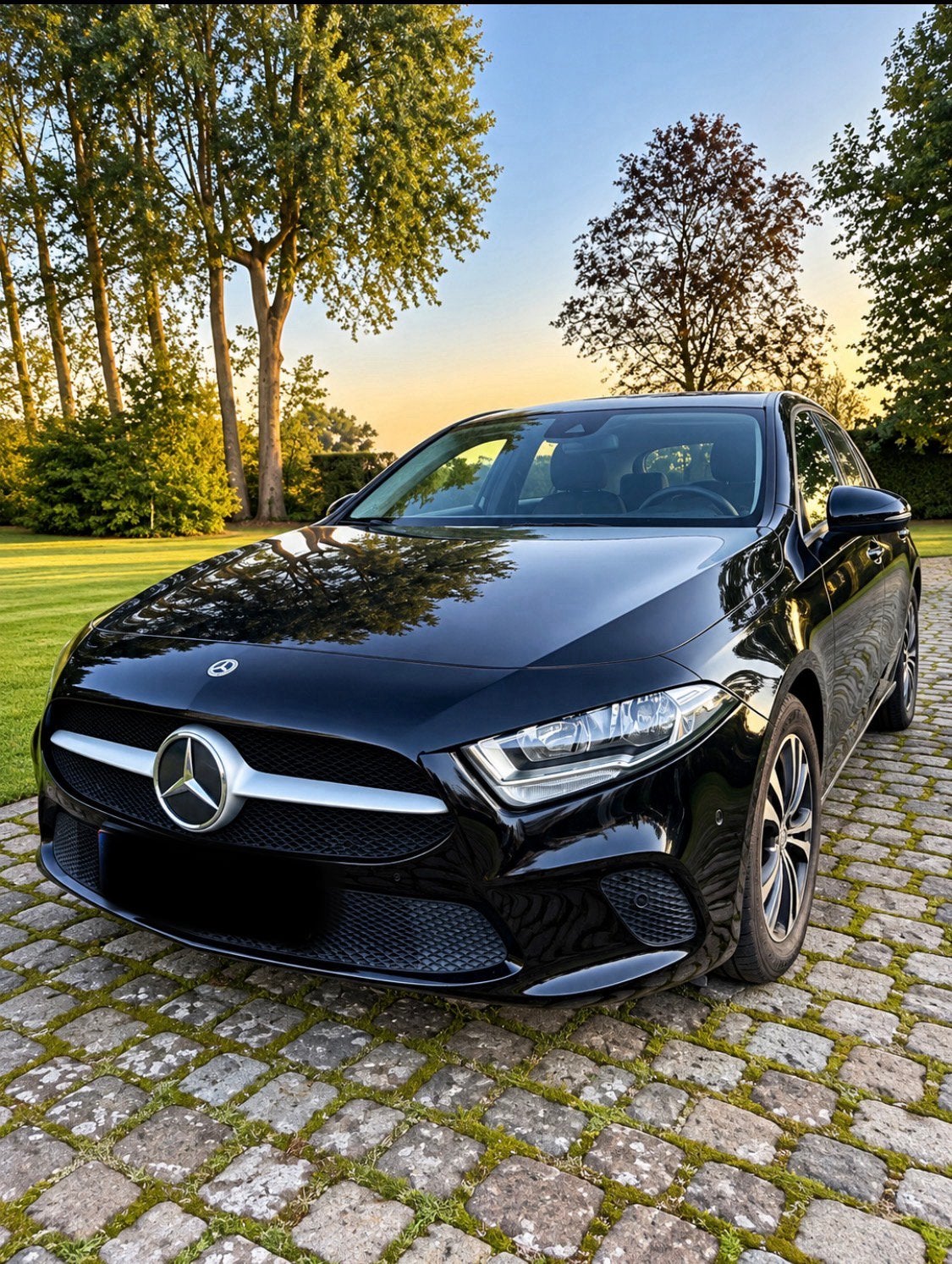 Mercedes-Benz A180 d | Automaat | 2021 | 96.000 km, Auto's, Dealer onderhouden, Stof, Multifunctioneel stuurwiel, Zwart