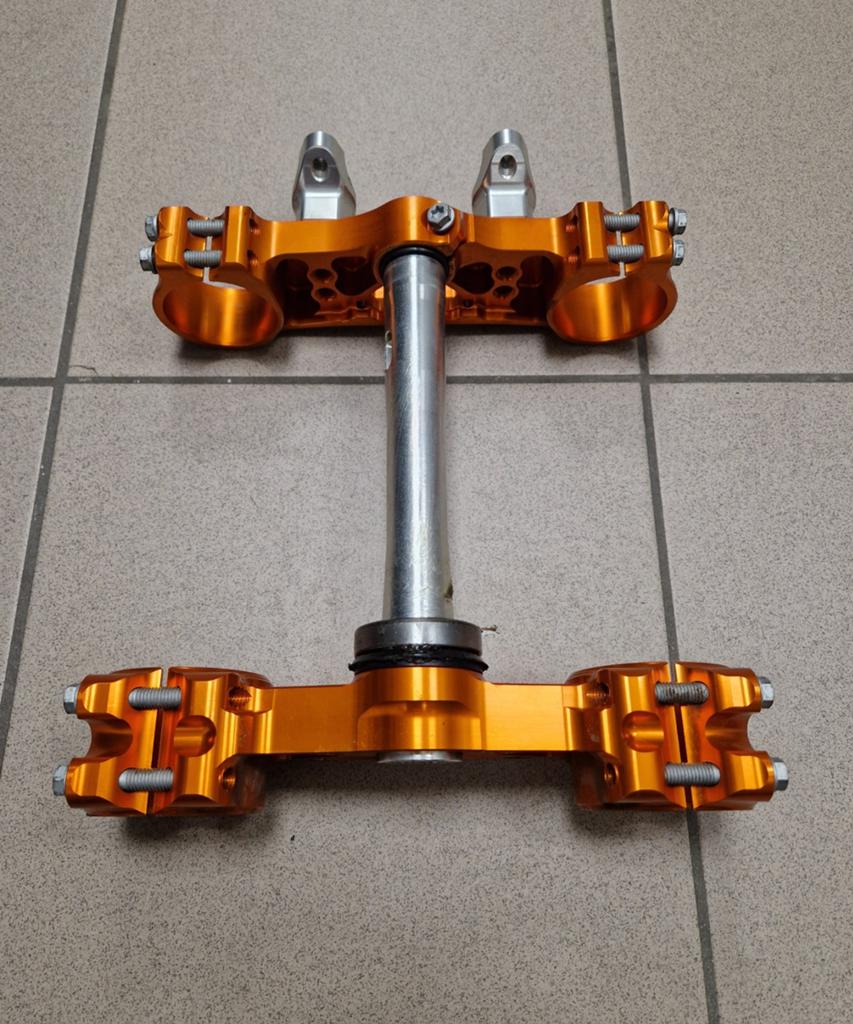 Ktm powerparts triple clamp exc 2017-2023, Ophalen of Verzenden, Gebruikt