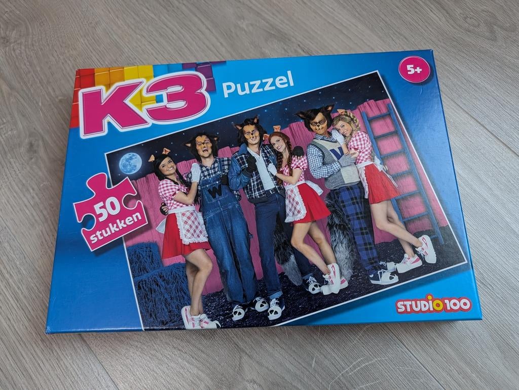 K3 puzzels, Kinderen en Baby's, Speelgoed | Kinderpuzzels, Ophalen, Zo goed als nieuw