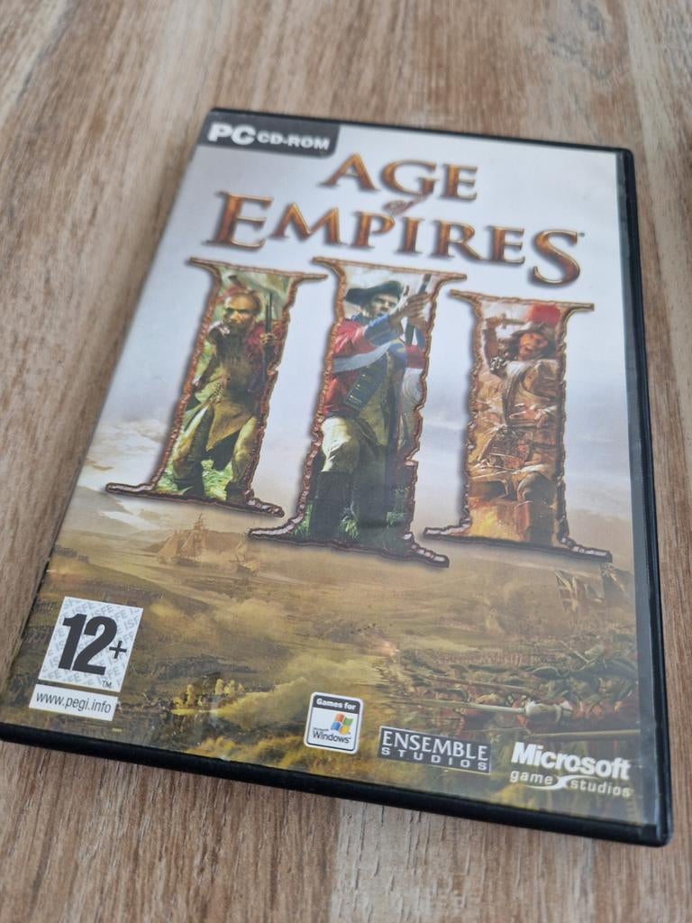 Age of Empires III – PC CD-ROM | Klassieke Strategiegame, Games en Spelcomputers, Ophalen, Online