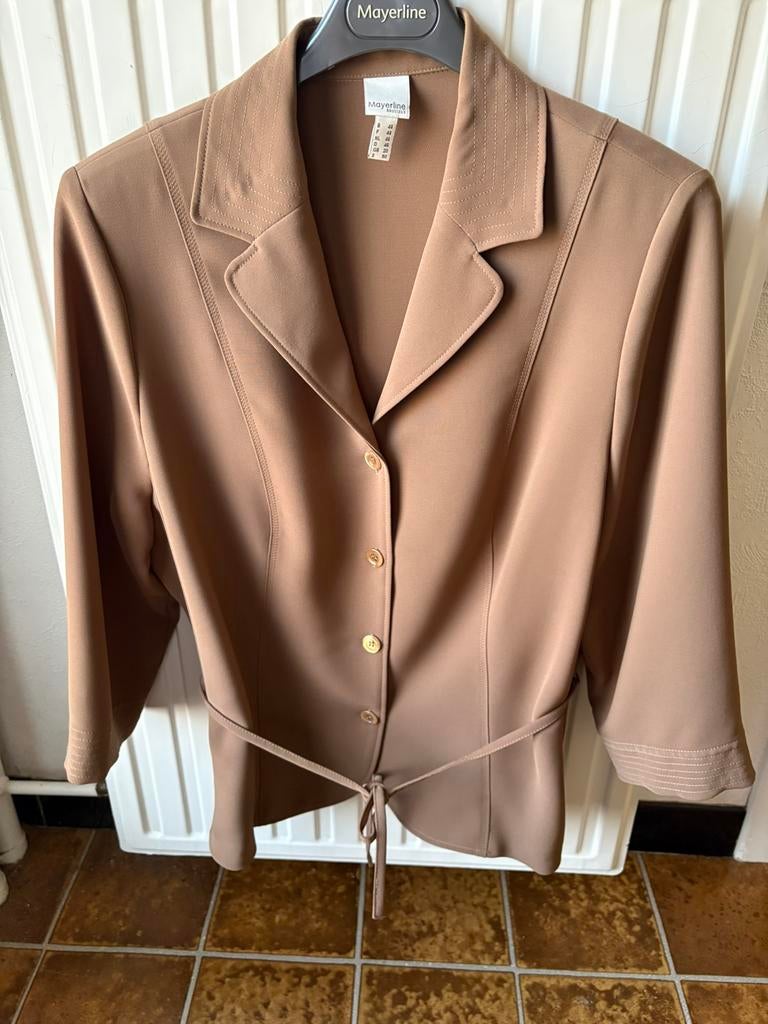 Bruin vest (46), Enlèvement ou Envoi, Comme neuf, Brun