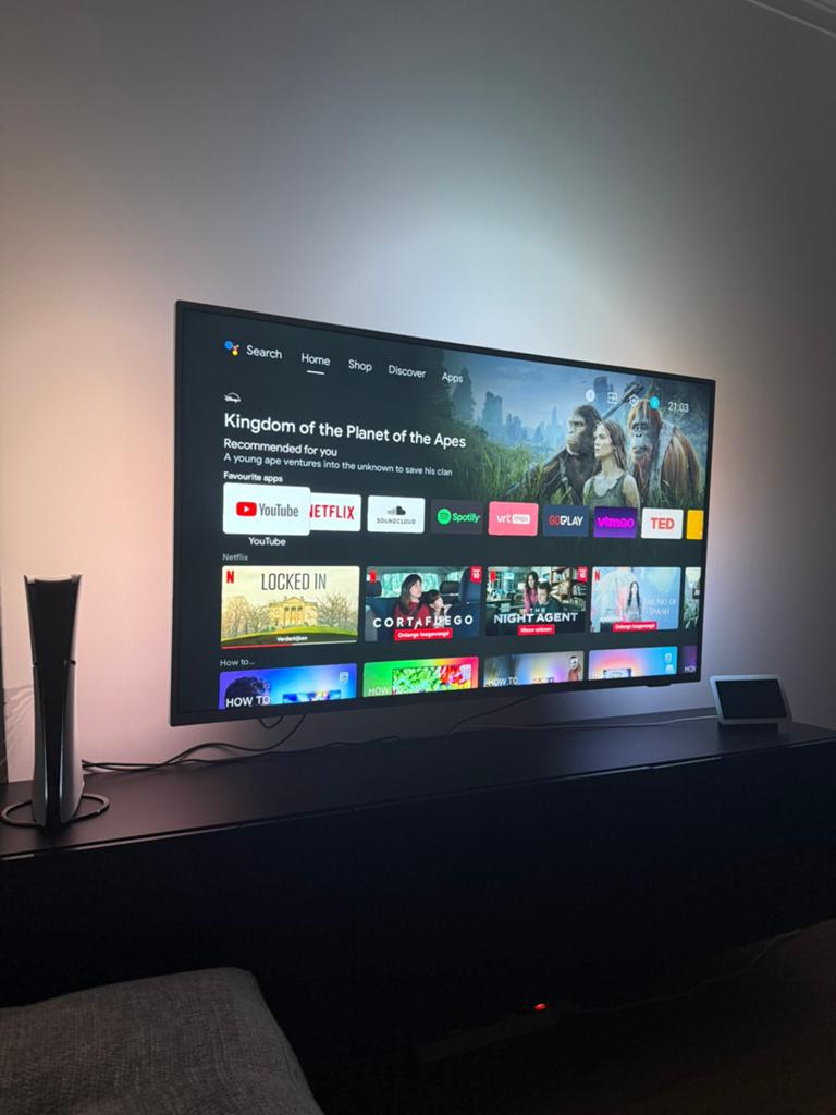 Philips 50” Ambilight Smart TV – 4K UHD, Audio, Tv en Foto, Televisies, Zo goed als nieuw, 60 tot 80 cm, 4k (UHD), Philips, Smart TV