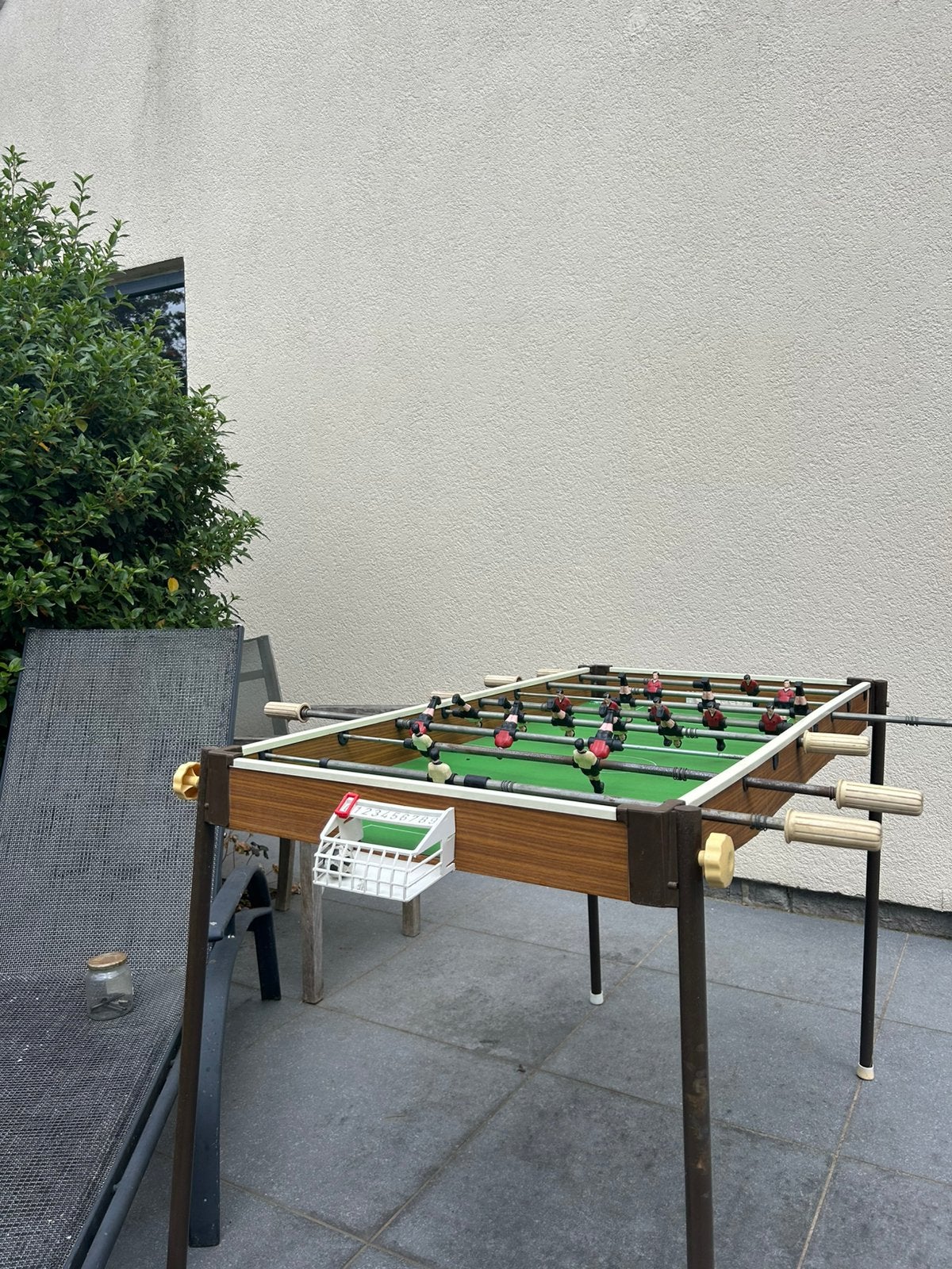 Vintage Arcofalc Milano Tafelvoetbaltafel, Ophalen, Gebruikt