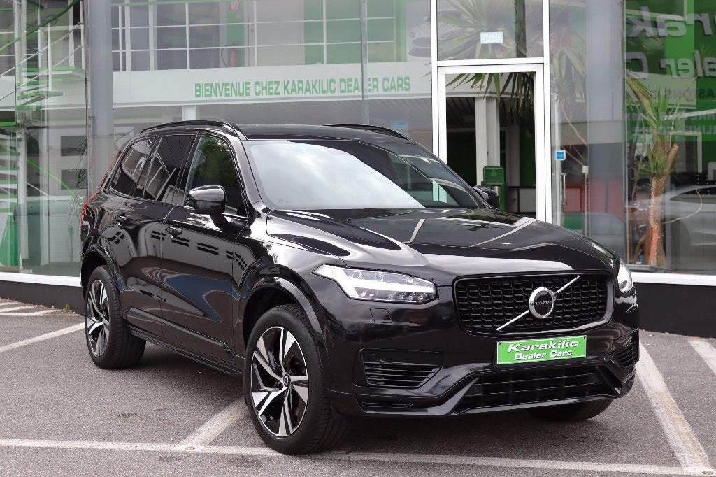 VOLVO XC90 T8 AWD RECHARGE PHEV 7PLACES FULL TVAC, Auto's, Volvo, 4 cilinders, 2327 kg, Leder, Bedrijf