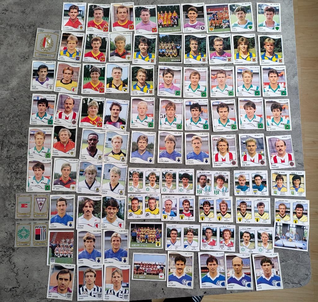Panini voetbal stickers FOOTBALL 90 ANNO 1990 84x, Verzenden, Zo goed als nieuw