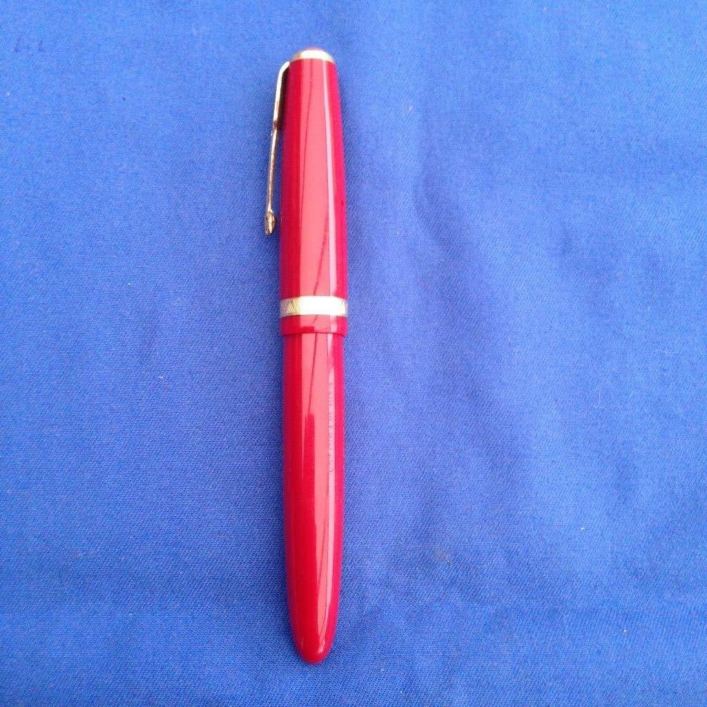 Parker met 14k gouden punt Vintage Vulpen, Ophalen, Zo goed als nieuw, Vulpen, Parker