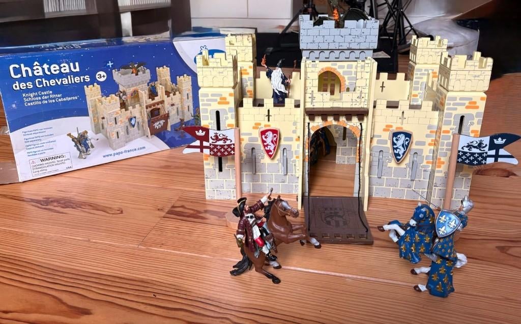 Papo - Château des chevaliers, Enlèvement ou Envoi, Comme neuf