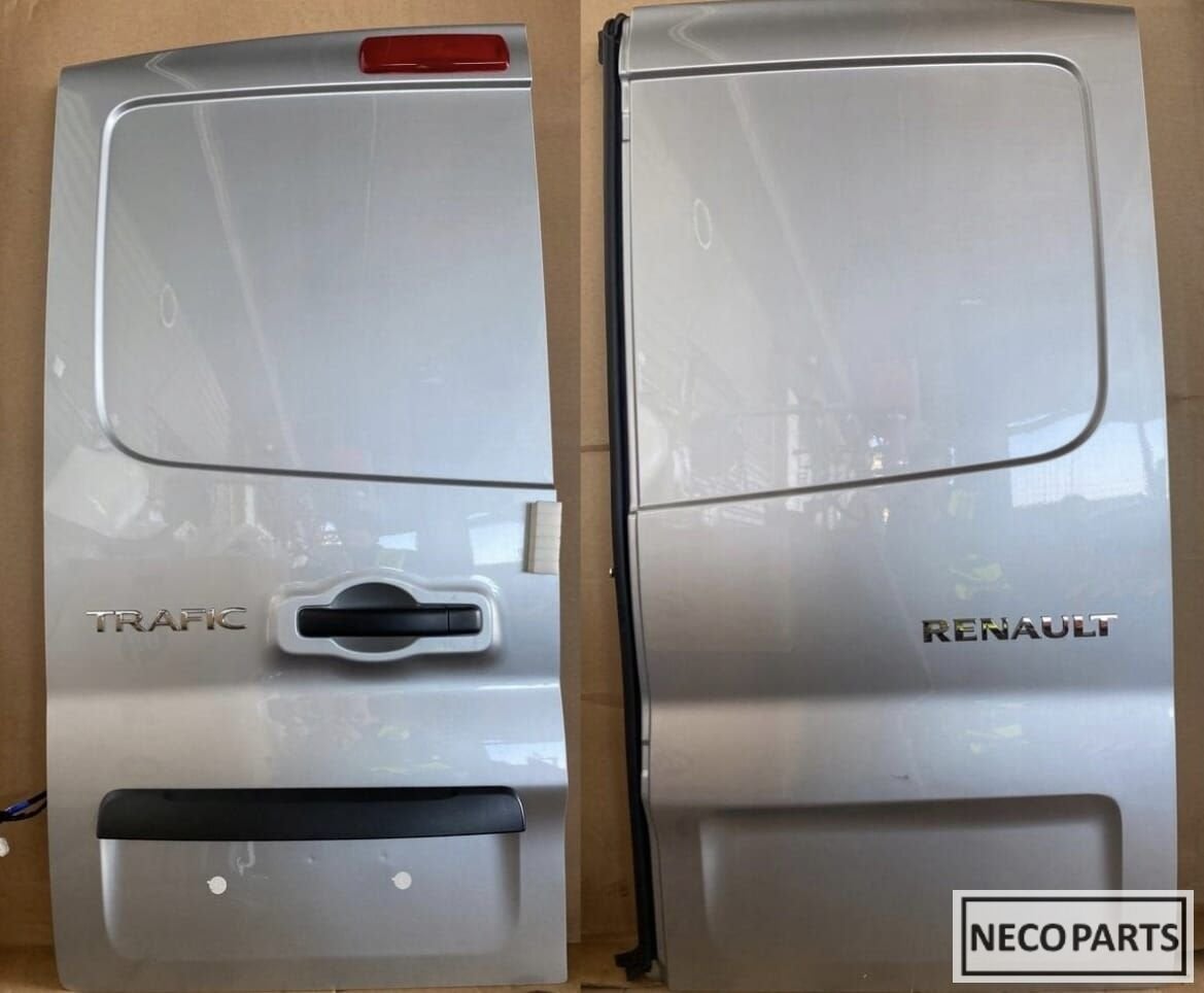 RENAULT TRAFIC PORTIER DEUR ACHTERKLEP ACHTERDEUR TEKQA, Auto-onderdelen, Gebruikt, Renault, -, Ophalen of Verzenden