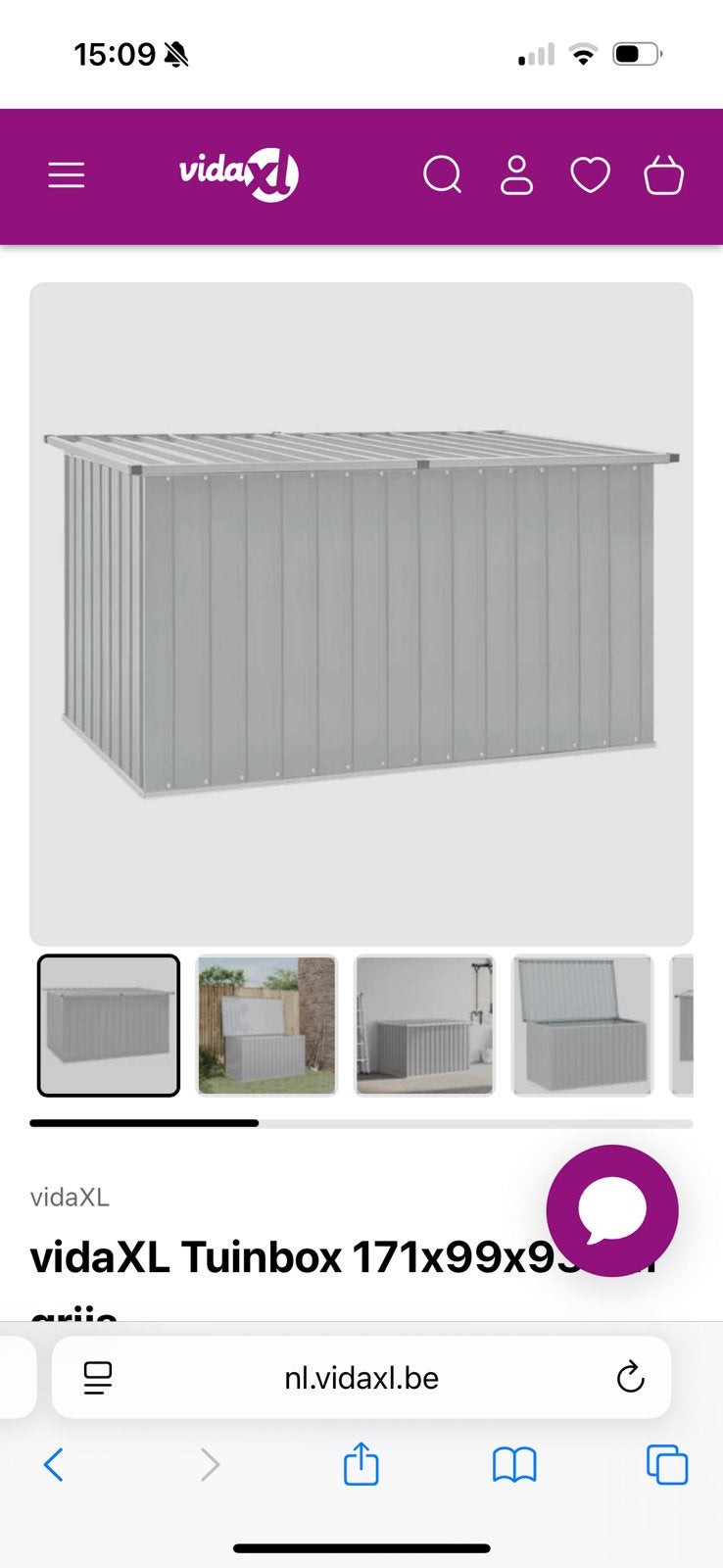 Tuinbox, Tuin en Terras, Ophalen, Nieuw, Metaal
