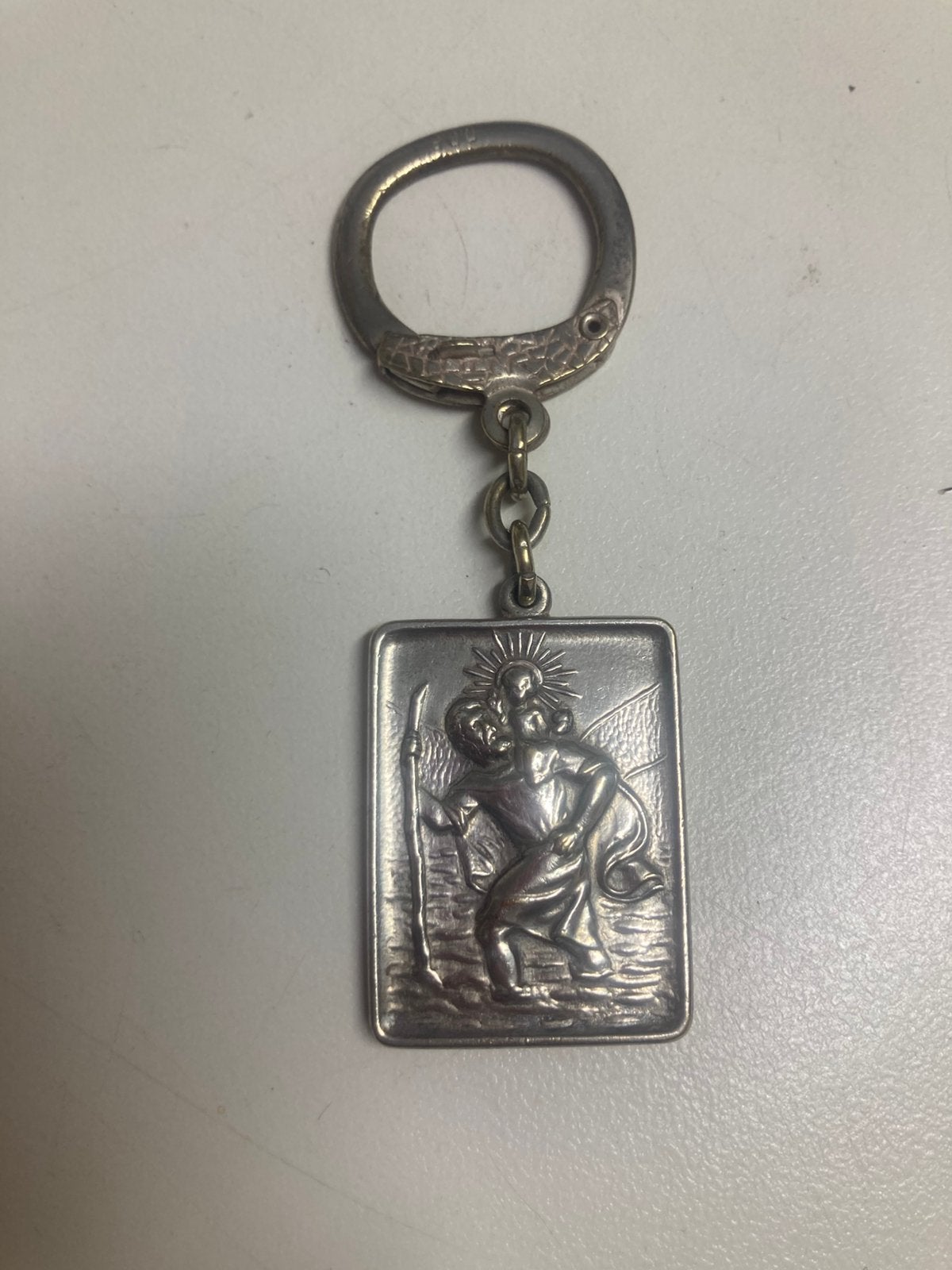 Sint Christoffel, Verzamelen, Sleutelhangers, Ophalen of Verzenden, Gebruikt