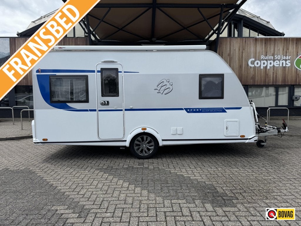 Knaus Sport Silver Selection 450 FU 2019 MOVER + LUIFEL!, Rondzit, Lengtebed, Schokbreker, 4 tot 5 meter