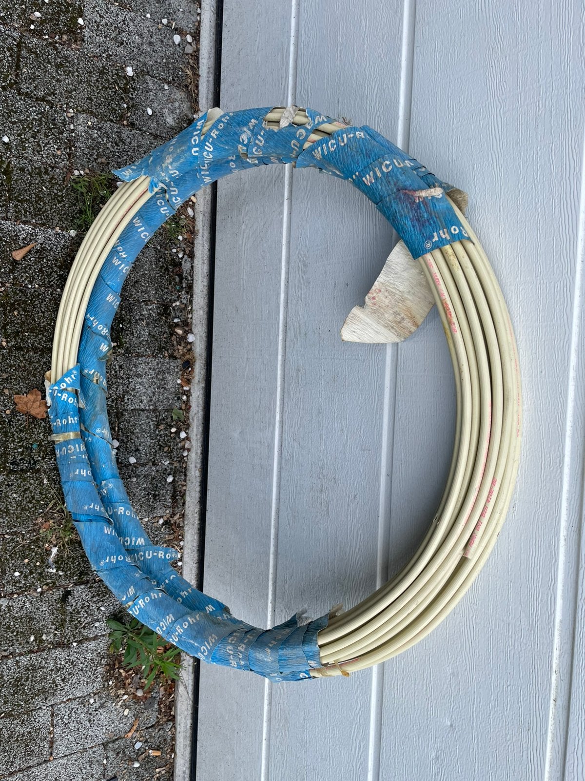 2 rouleaux de tube Wicu en cuivre de 25 mètres, Bricolage & Construction, Enlèvement, Comme neuf