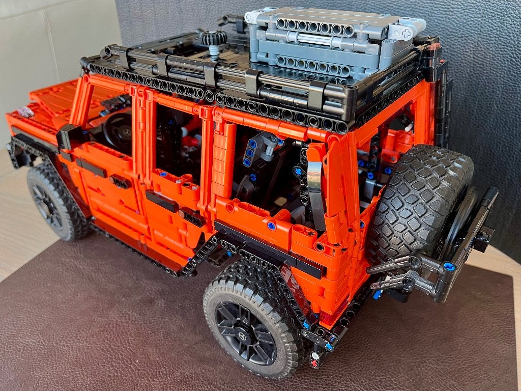 LEGO 42177, Mercedes-Benz G 500 Technic, compleet, Enlèvement ou Envoi, Lego, Ensemble complet, Utilisé