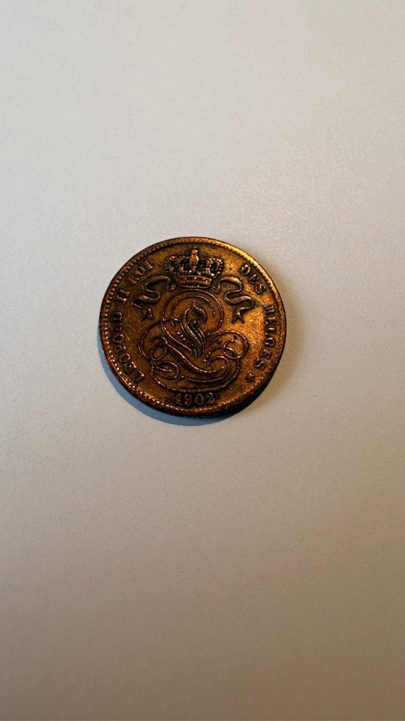 LEOPOLD II * : 1 centime 1902F, Enlèvement ou Envoi
