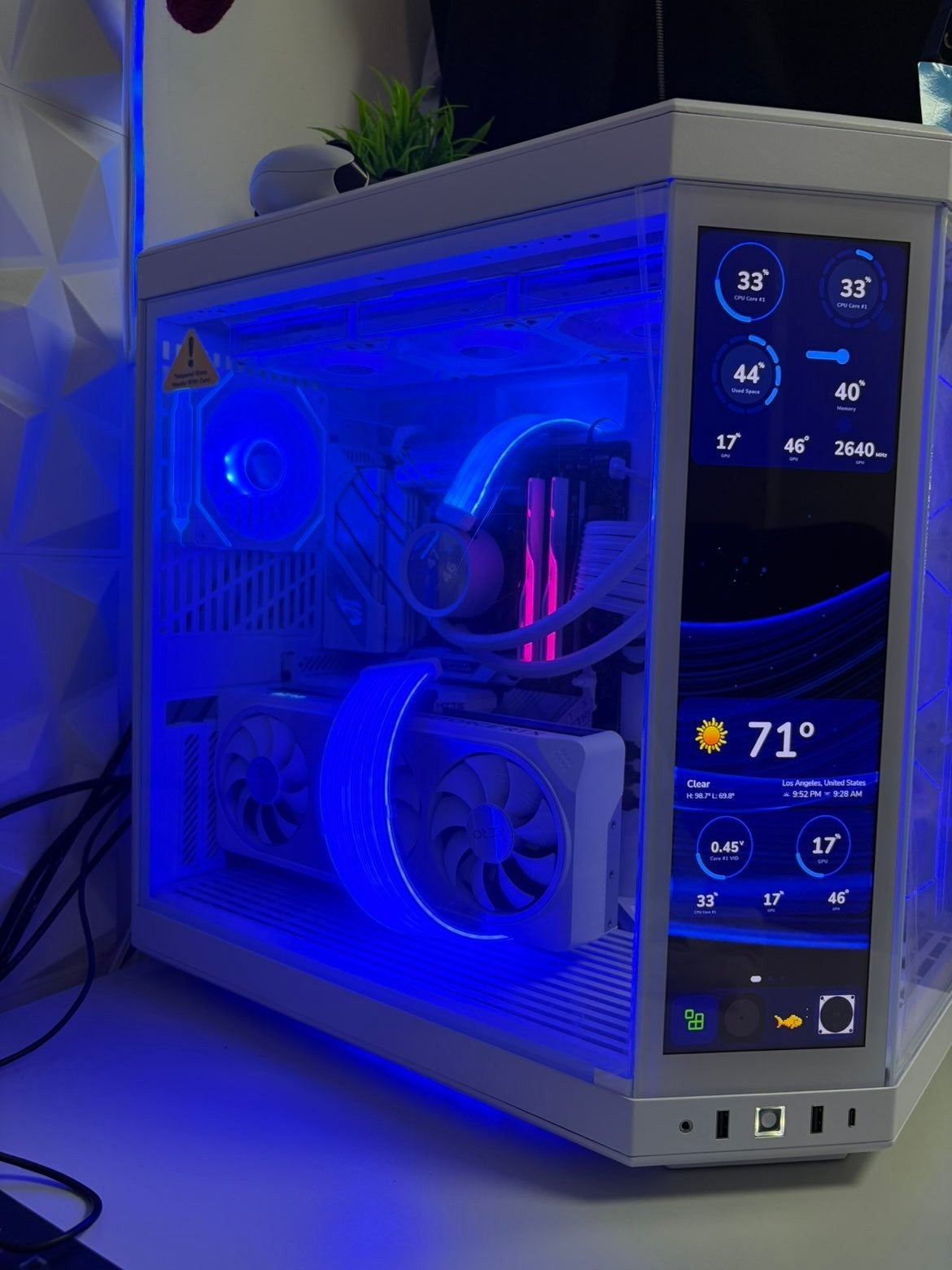 pc gaming high end white, Ophalen, Gaming, SSD