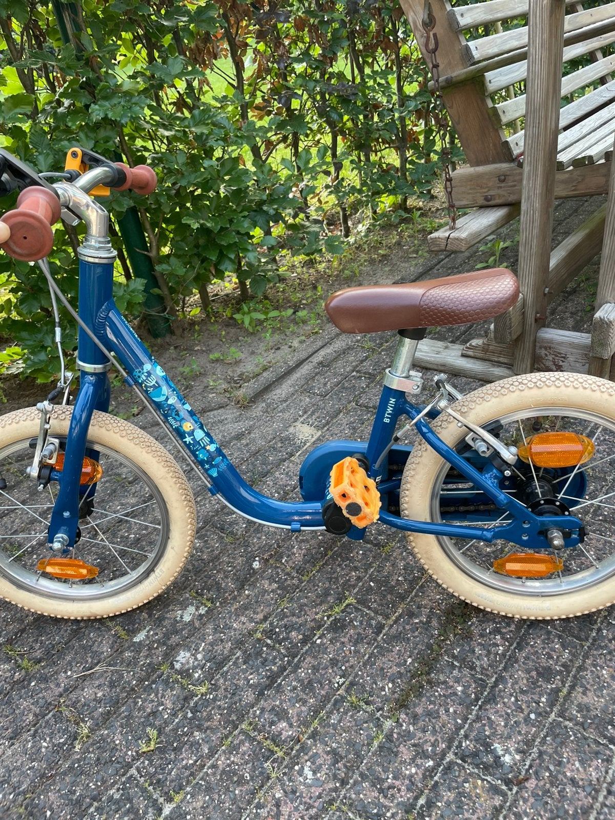 loopfietsje / Btwin retro fietsje 2 in 1 loopfiets, Fietsen en Brommers, Fietsen | Kinderfietsjes, Ophalen, Zo goed als nieuw