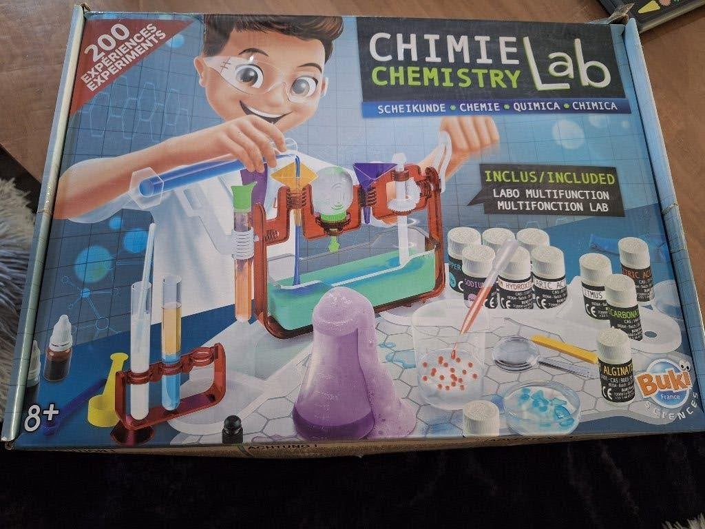 Chemie lab /Science -Buki France, Kinderen en Baby's, Ophalen, Gebruikt, Knutselen