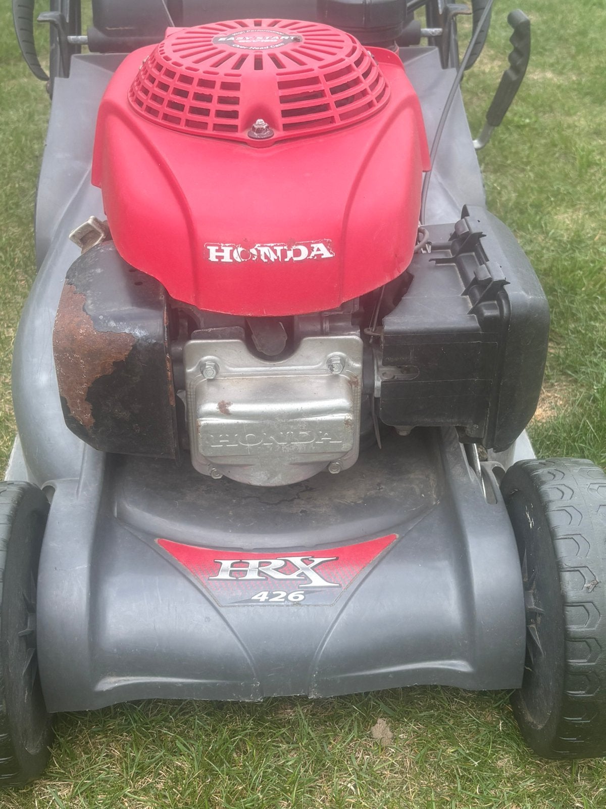Grasmaaier Honda HRX 426C SXEA, bouwjaar 2016, 40 à 49 cm, Enlèvement, Utilisé, Sac de ramassage